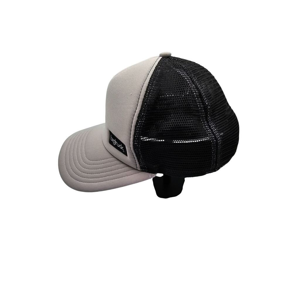 Big Truck Hat Cap Mens Snapback Gray Black Trucker Mesh Authentic Campcore - Picture 2 of 4